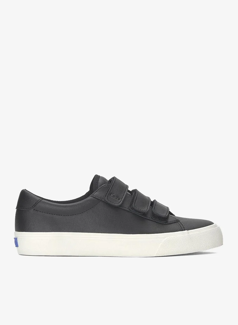Keds Keds Women's Jump Kick V  Leather Casual Sneaker Black
